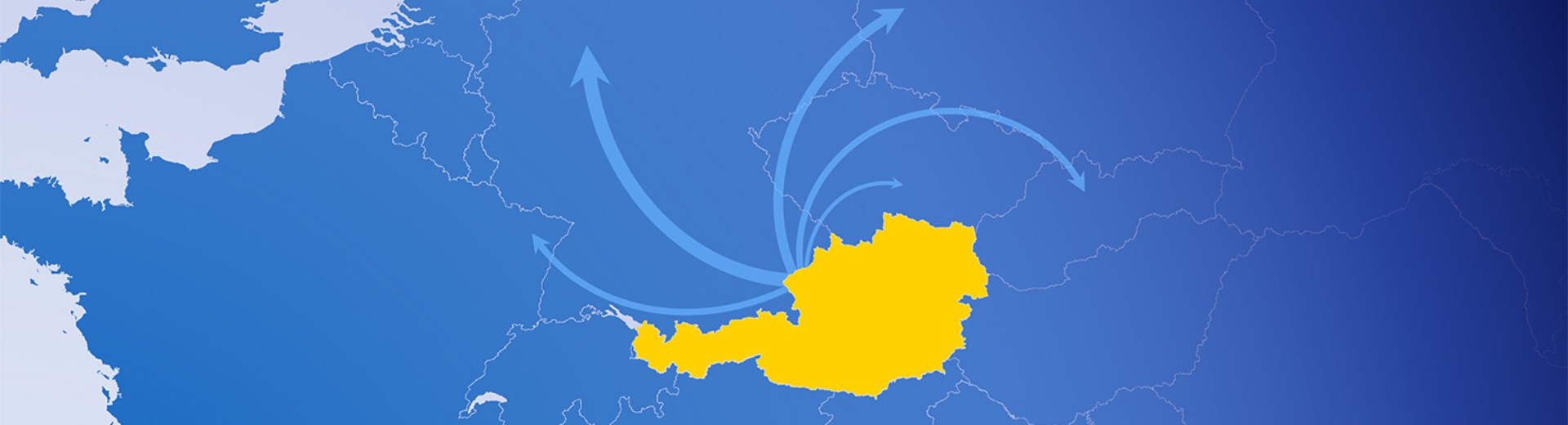 international parcel shipping map