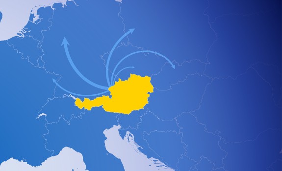 international parcel shipping map