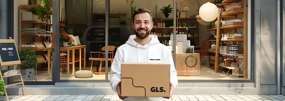 An e-tailer ready to send its parcels with GLS