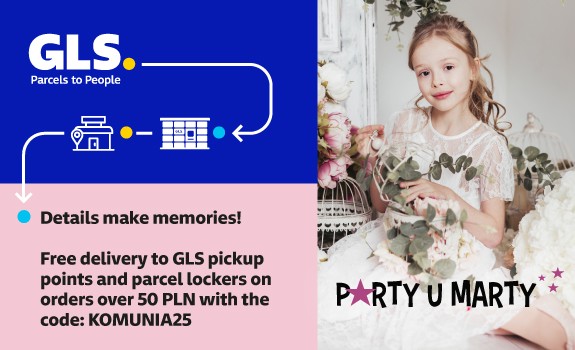 Free delivery to GLS points and parcel lockers