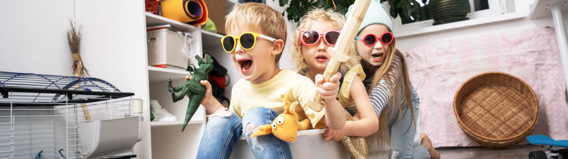 children are having fun