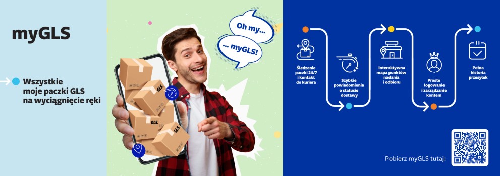 Wszystkie moje paczki GLS na wyciągnięcie ręki