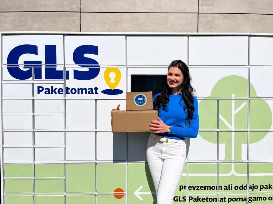 GLS Parcel Locker in Slovenia